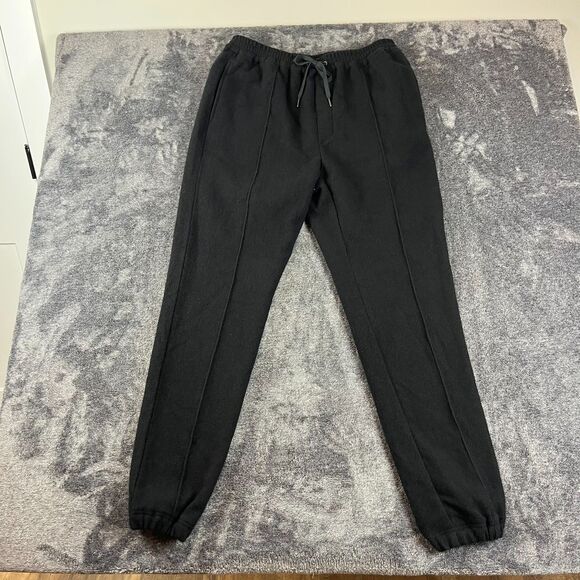 Ralph Lauren Purple Label Cashmere Wool Blend Jogger Pleated Tapered Leg 36 NWOT - Picture 1 of 12